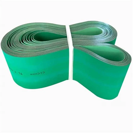 Kétoldalas zöld nylon talpú hajtóműszíj